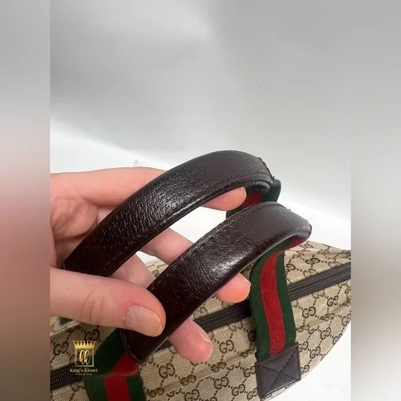 🤎SOLD🤎Gucci web GG sherryline tote bag - Picture 8 of 15